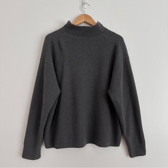 EUC! Jenni Kayne Cashmere Half Zip - Picture 10 of 14